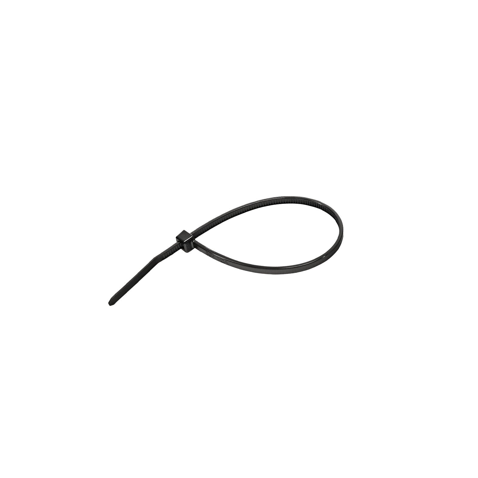 HellermanTyton Cable Ties 140 x 2.5mm Black UB140A-B (Pack 100) - Main View