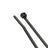 HellermanTyton Cable Ties 140 x 2.5mm Black UB140A-B (Pack 100) - Alternate View 1