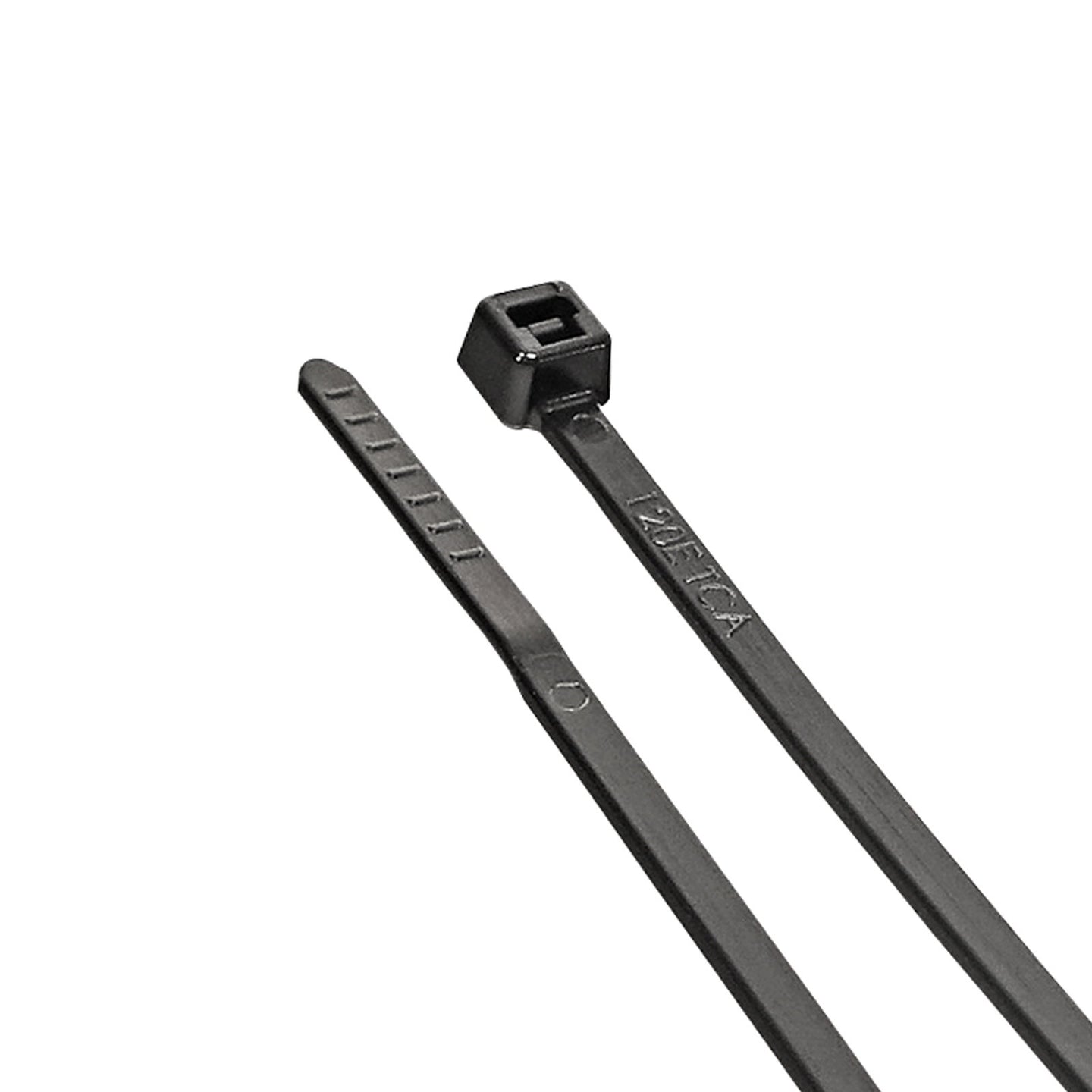HellermanTyton Cable Ties 200 x 2.5mm Black UB200A-B (Pack 100) - Back Panel and Connections