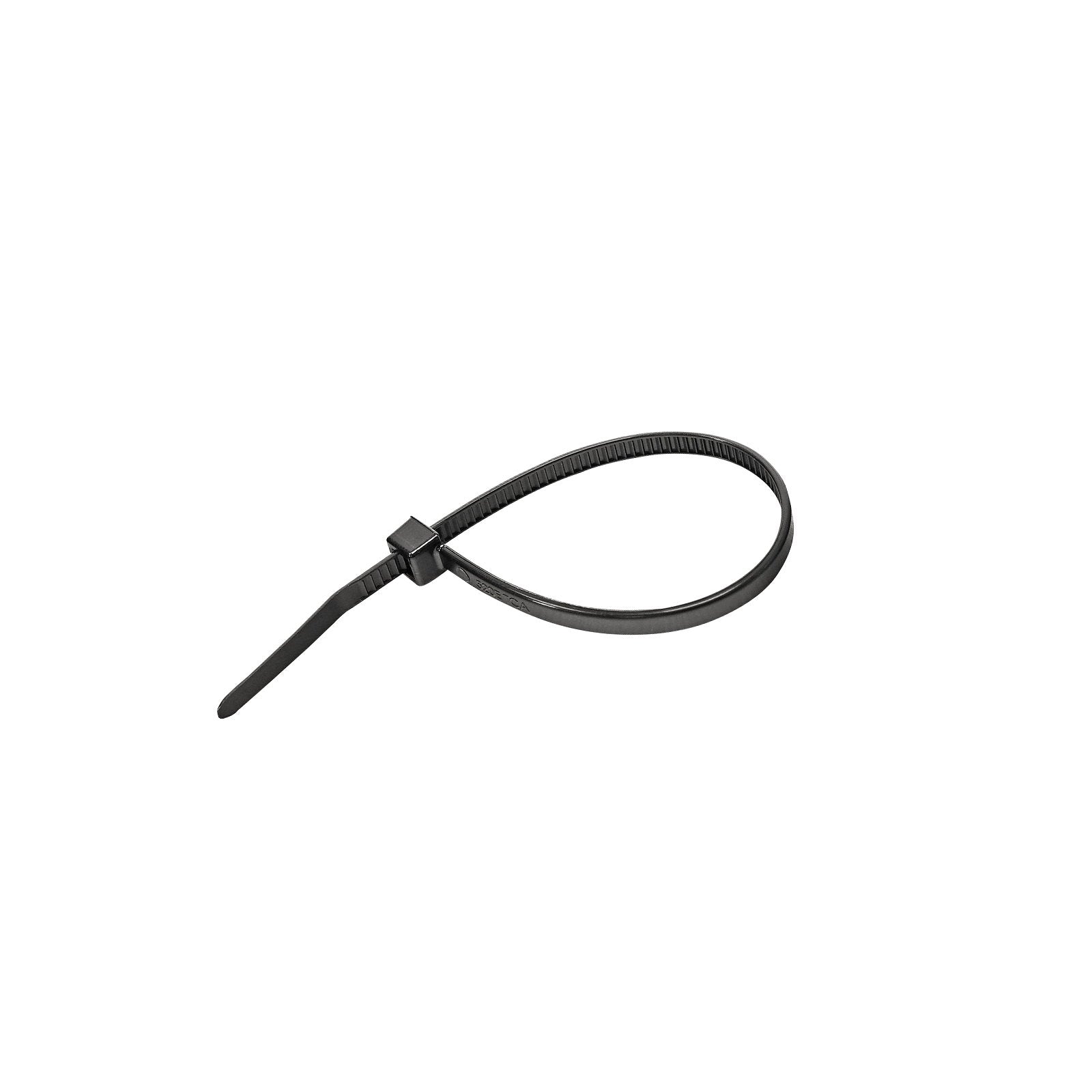 HellermanTyton Cable Ties 150 x 3.5mm Black UB150B-B (Pack 100) - Alternate View 1
