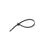 HellermanTyton Cable Ties 150 x 3.5mm Black UB150B-B (Pack 100) - Alternate View 1