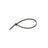 HellermanTyton Cable Ties 198 x 3.5mm Black UB200B-B (Pack 100) - Main View