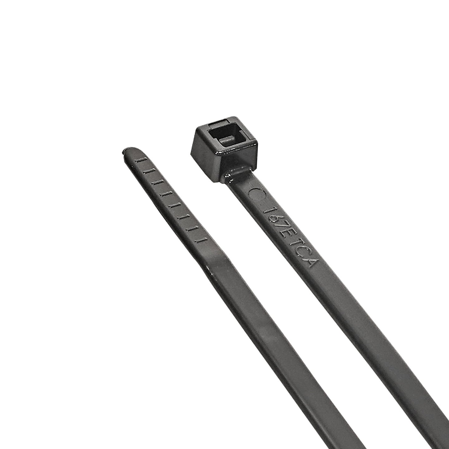 HellermanTyton Cable Ties 198 x 3.5mm Black UB200B-B (Pack 100) - Back Panel and Connections
