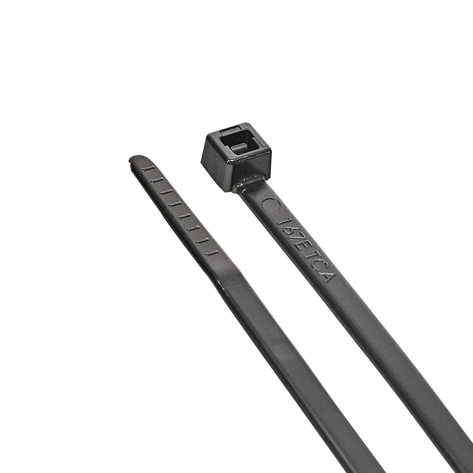 HellermanTyton Cable Ties 198 x 3.5mm Black UB200B-B (Pack 100) - Back Panel and Connections
