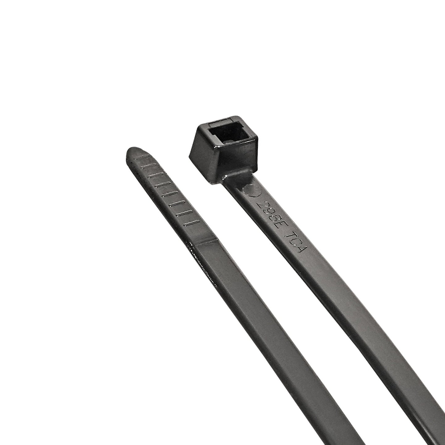 HellermanTyton Cable Ties 200 x 4.6mm Black UB200C-B (Pack 100) - Back Panel and Connections