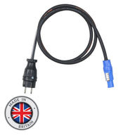 Elumen8 1.5m PCE Schuko - Neutrik powerCON Cable - 1.5mm H07RN-F - Alternate View 1