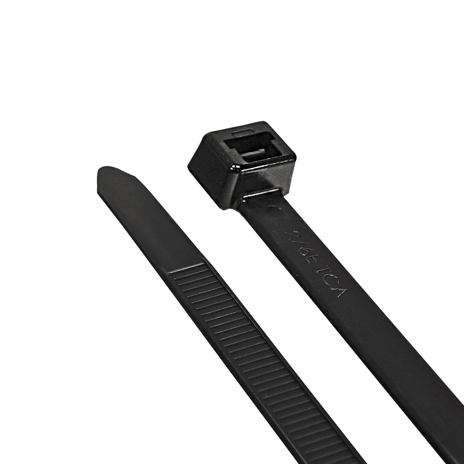 HellermanTyton Cable Ties 390 x 7.6mm Black UB385E-B (Pack 100) - Main View