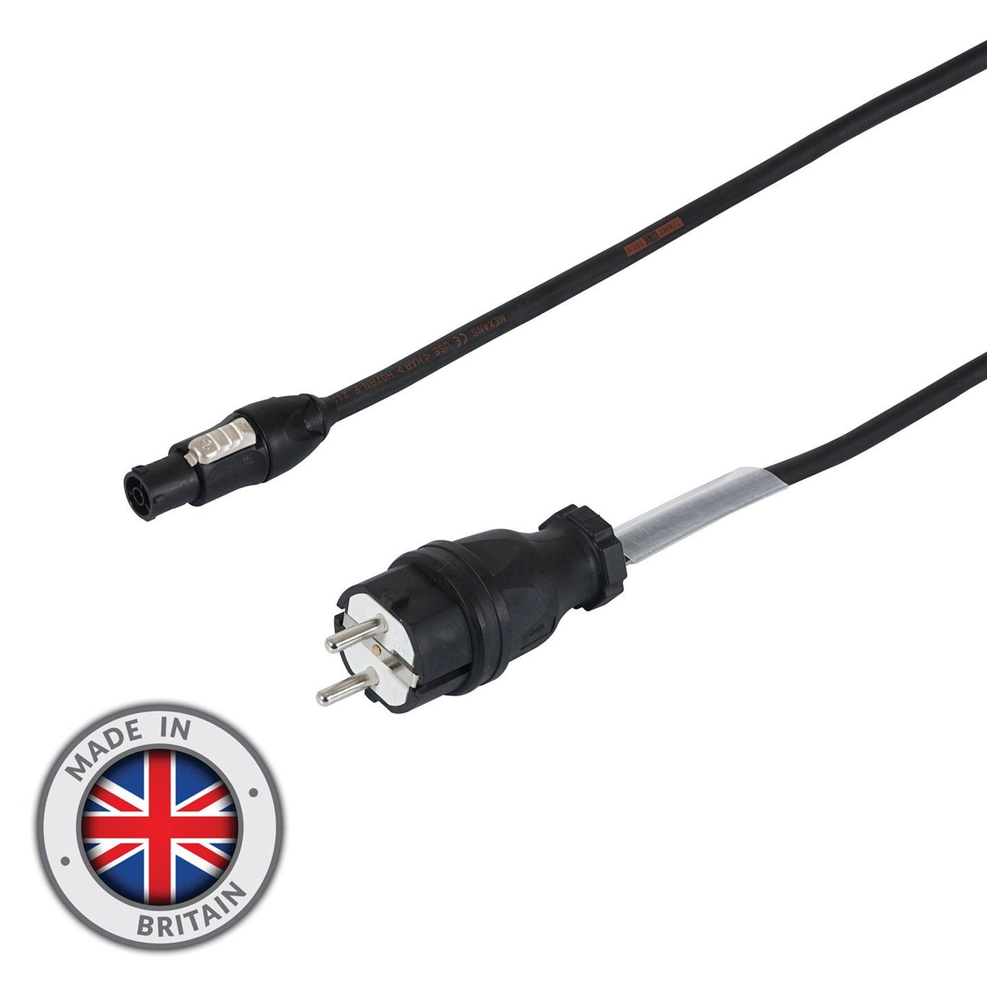 Elumen8 5m PCE Schuko - Neutrik powerCON TRUE1 TOP Cable - Alternate View 1