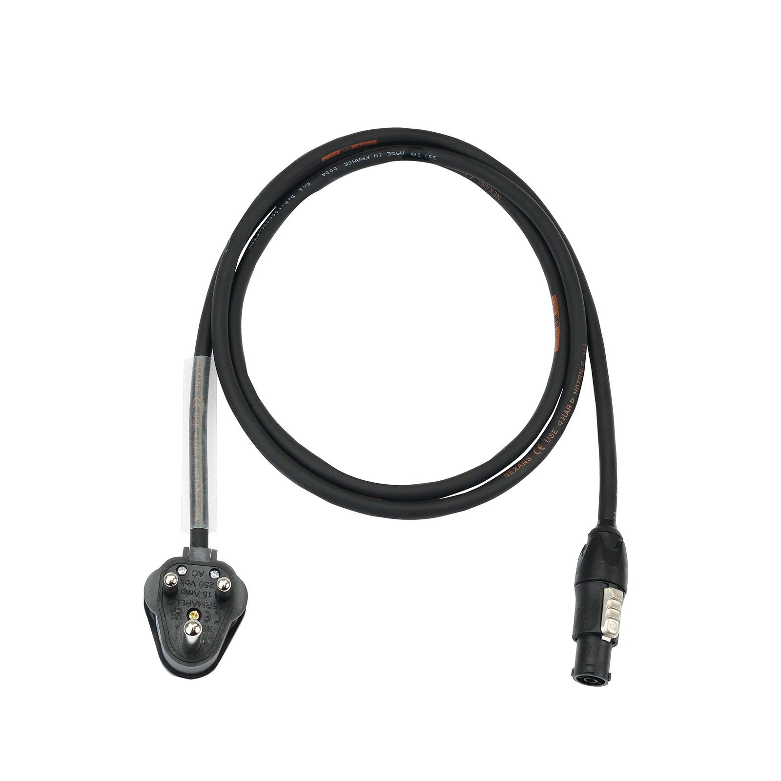 Elumen8 2m 1.5mm 15A Male – powerCON TRUE1-TOP Adaptor Cable - Alternate View 1