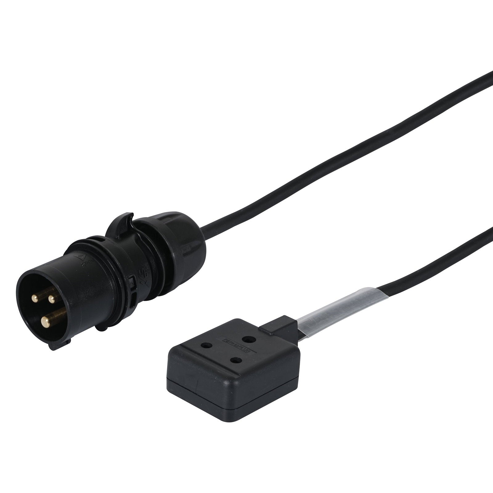Elumen8 0.35m 1.5mm 16A Male – 15A Female Adaptor Cable - Main View