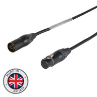 Elumen8 5m 5-Pin Neutrik Male XLR - 5-Pin Female XLR DMX Cable - Alternate View 1