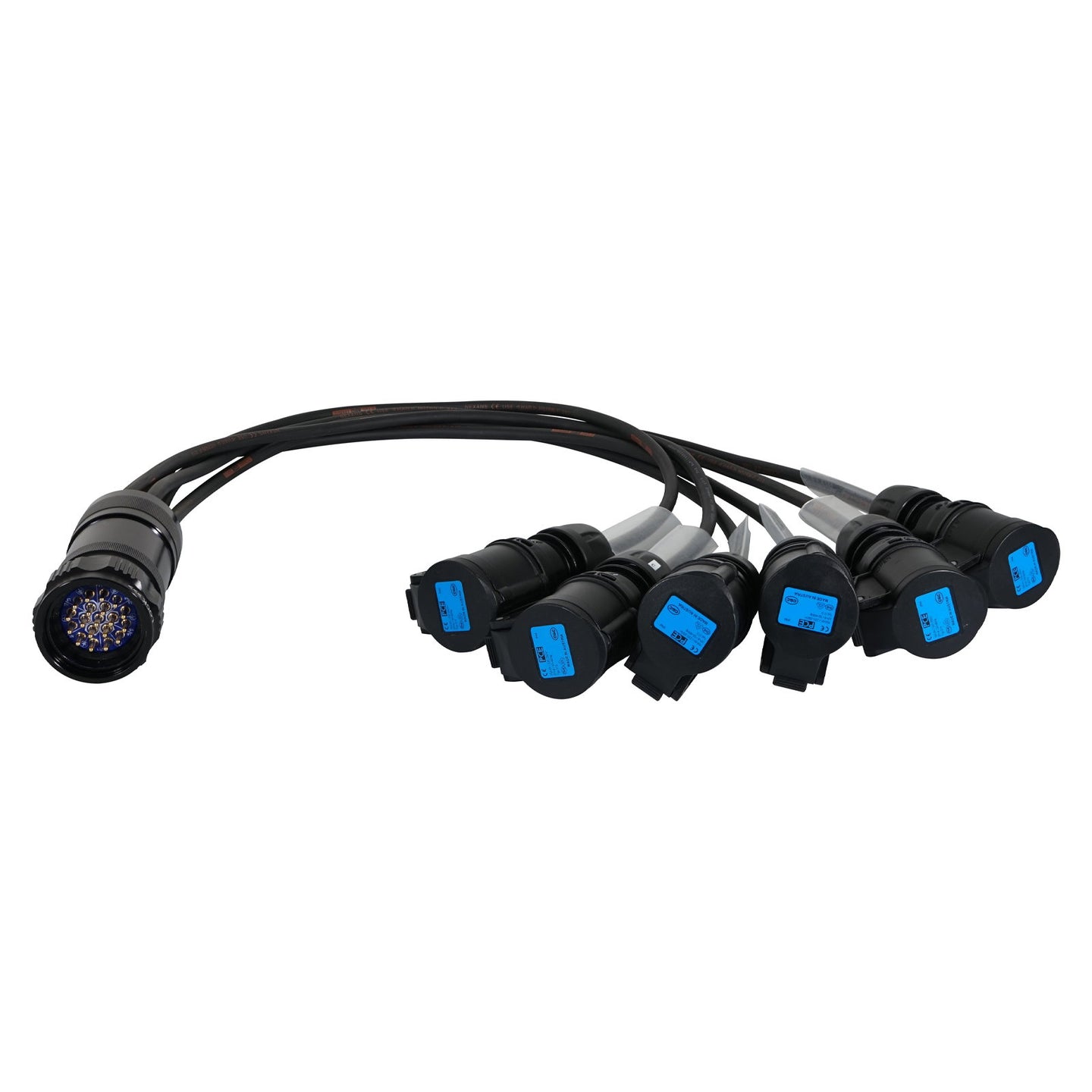 Elumen8 Socapex 19-Pin Male - 16A Female 1.5mm Fan-Out Cable - Main View