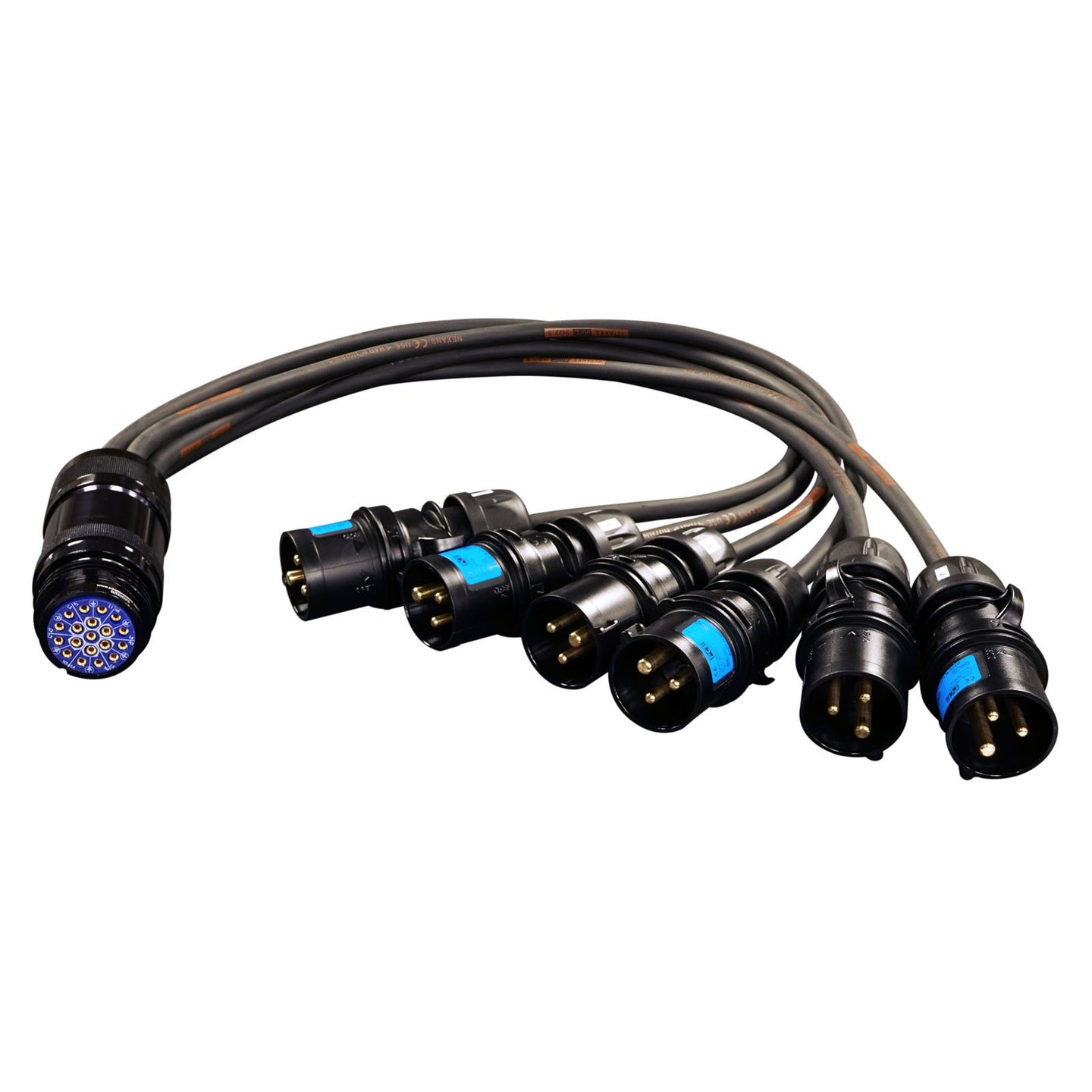 Elumen8 16A Male - Socapex 19-Pin Female 2.5mm Fan-In Cable - Alternate View 1