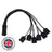 Elumen8 Socapex 19-Pin Male - 15A Female 1.5mm Fan-Out Cable - Back Panel and Connections