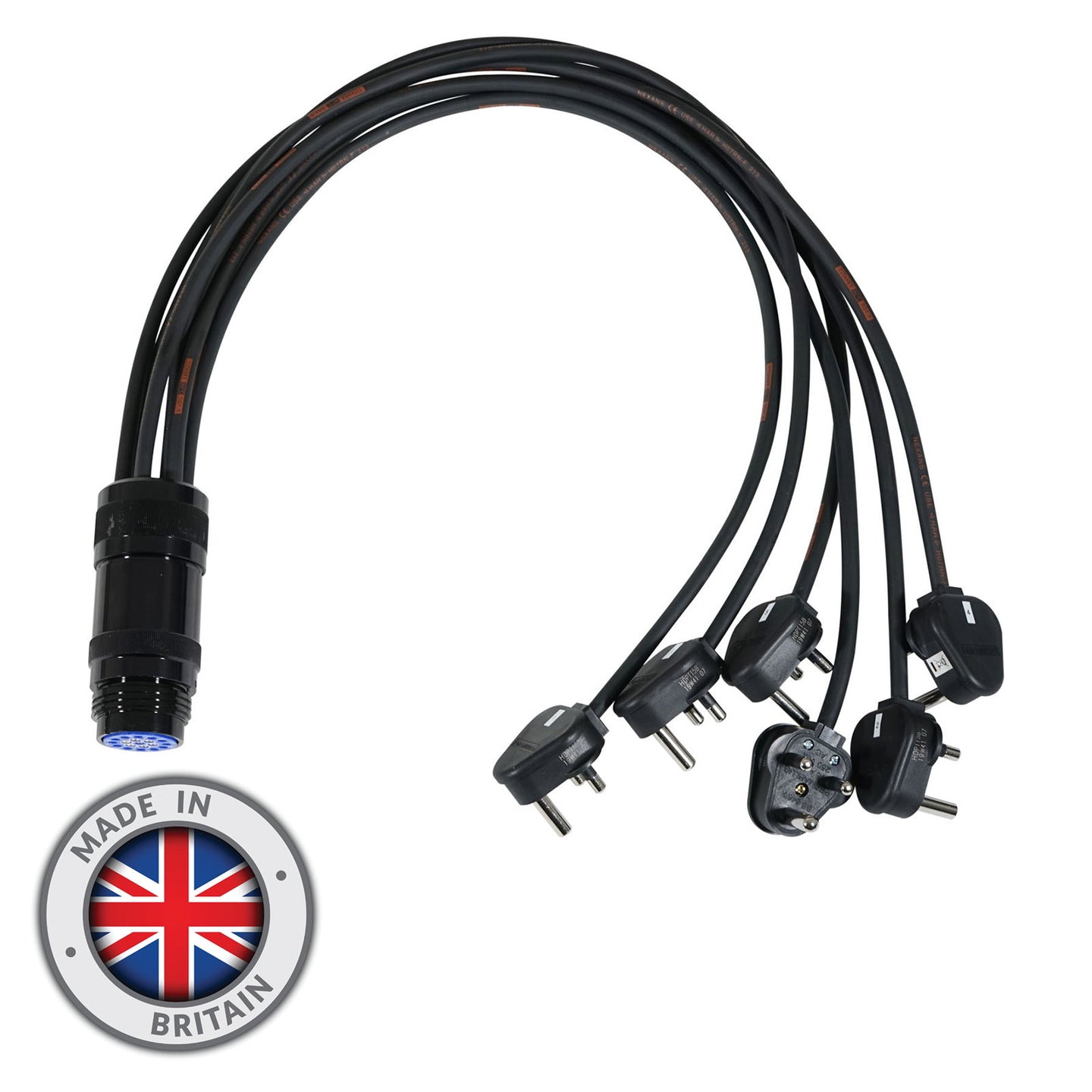 Elumen8 15A Male - Socapex 19-Pin Female 1.5mm Fan-In Cable - Alternate View 1