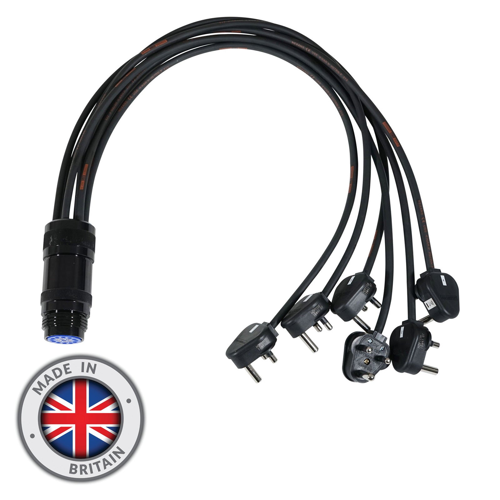 Elumen8 15A Male - Socapex 19-Pin Female 1.5mm Fan-In Cable - Alternate View 1
