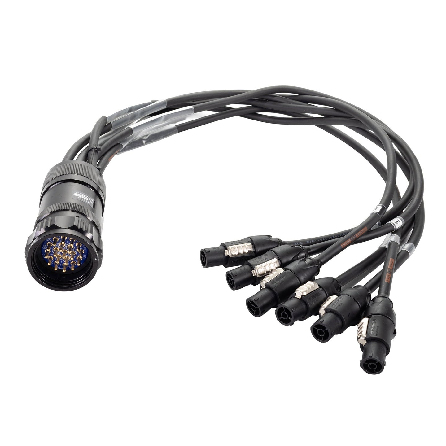 Elumen8 Socapex 19-Pin Male - powerCON TRUE1 1.5mm Fan-Out Cable - Alternate View 1