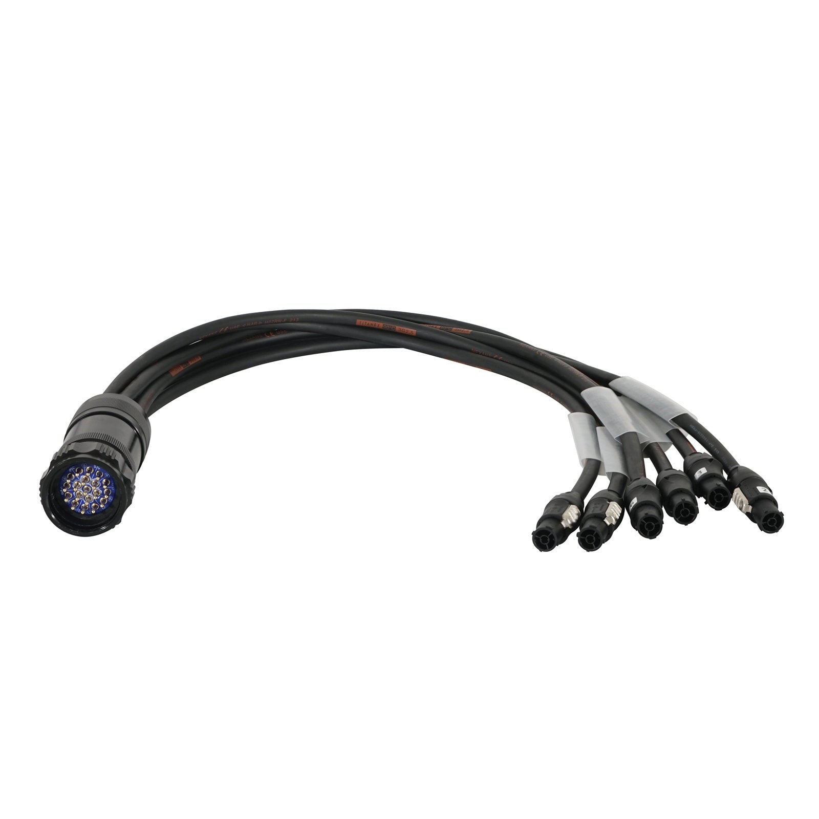 Elumen8 Socapex 19-Pin Male – powerCON TRUE1 2.5mm Fan-Out Cable - Alternate View 1