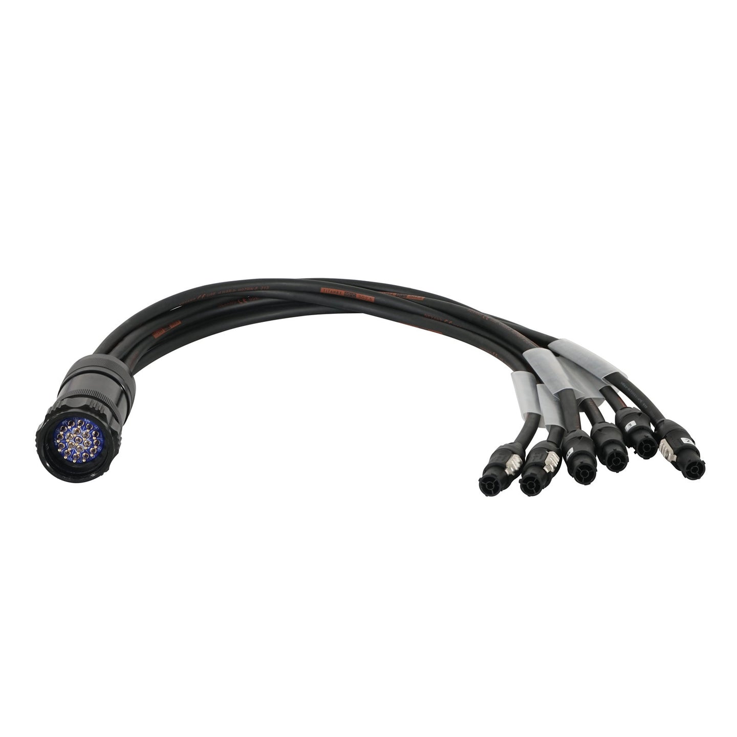 Elumen8 Socapex 19-Pin Male – powerCON TRUE1 2.5mm Fan-Out Cable - Alternate View 1