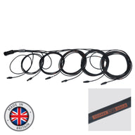 Elumen8 Socapex 19-Pin Male - powerCON TRUE1 1.5mm 2m Staggered Fan-Out Cable - Main View