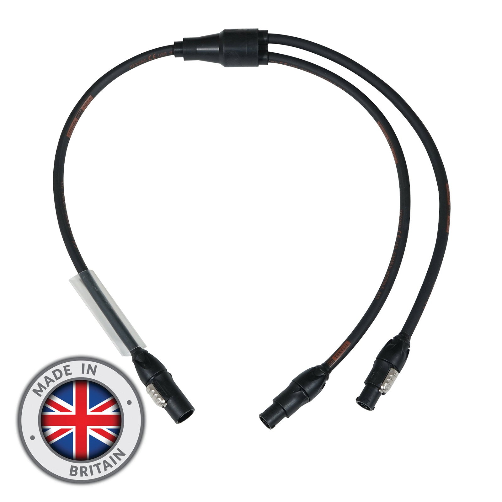 Elumen8 Moulded Y Split - 2.5mm powerCON TRUE1 Connectors - Main View