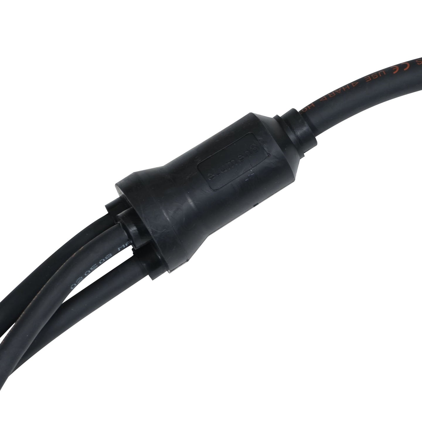 Elumen8 Moulded Y Split - 32A 3PH Male to 3 x 32A 1PH Female - Main View
