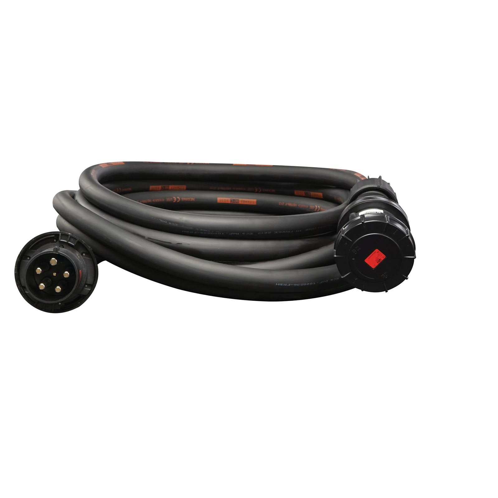 Elumen8 10m 125A Male - 125A Female 3PH 35mm 5C Cable - Back Panel and Connections