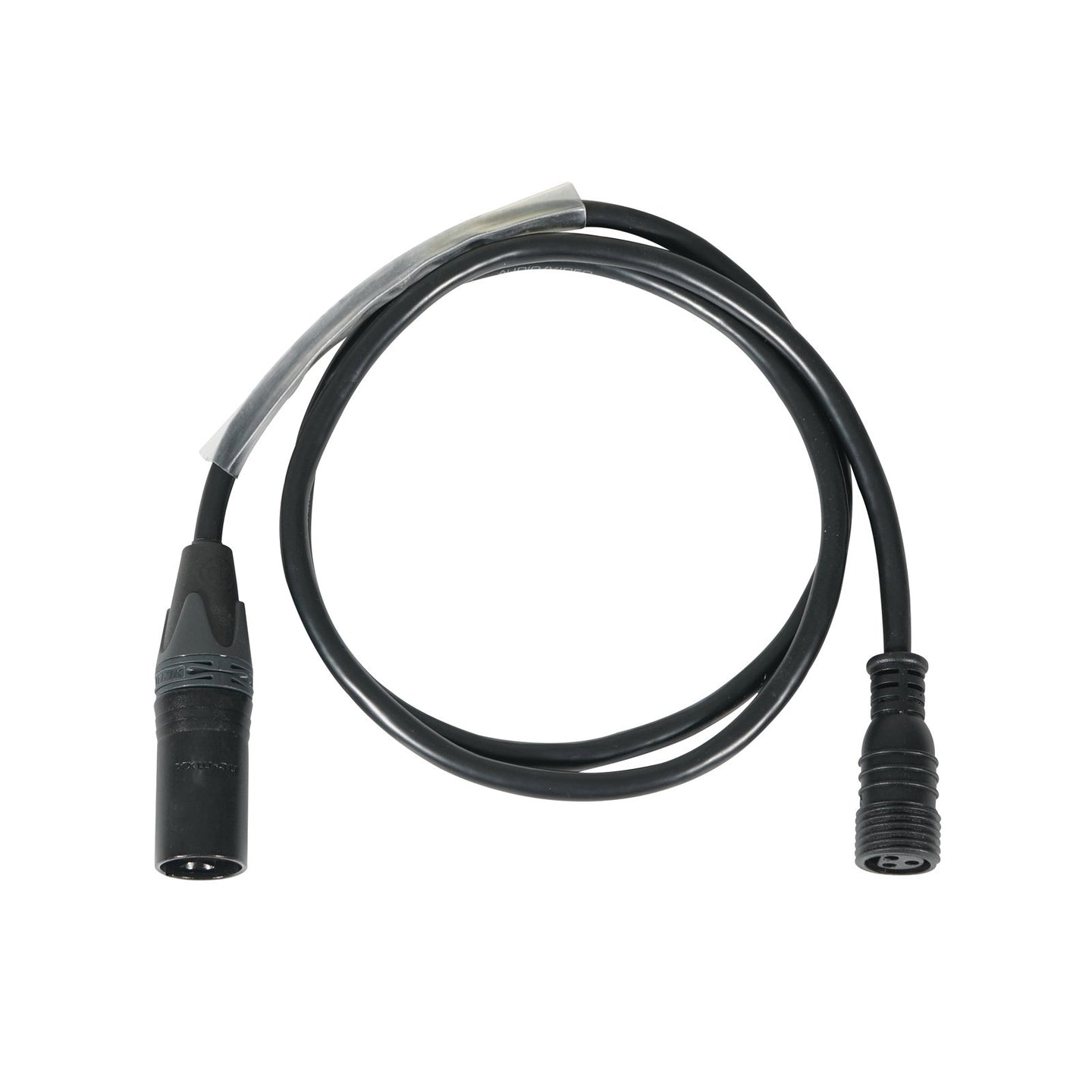 LEDJ 1m DMX Neutrik XLR 5-Pin Male – Hydralock Female Cable - Main View