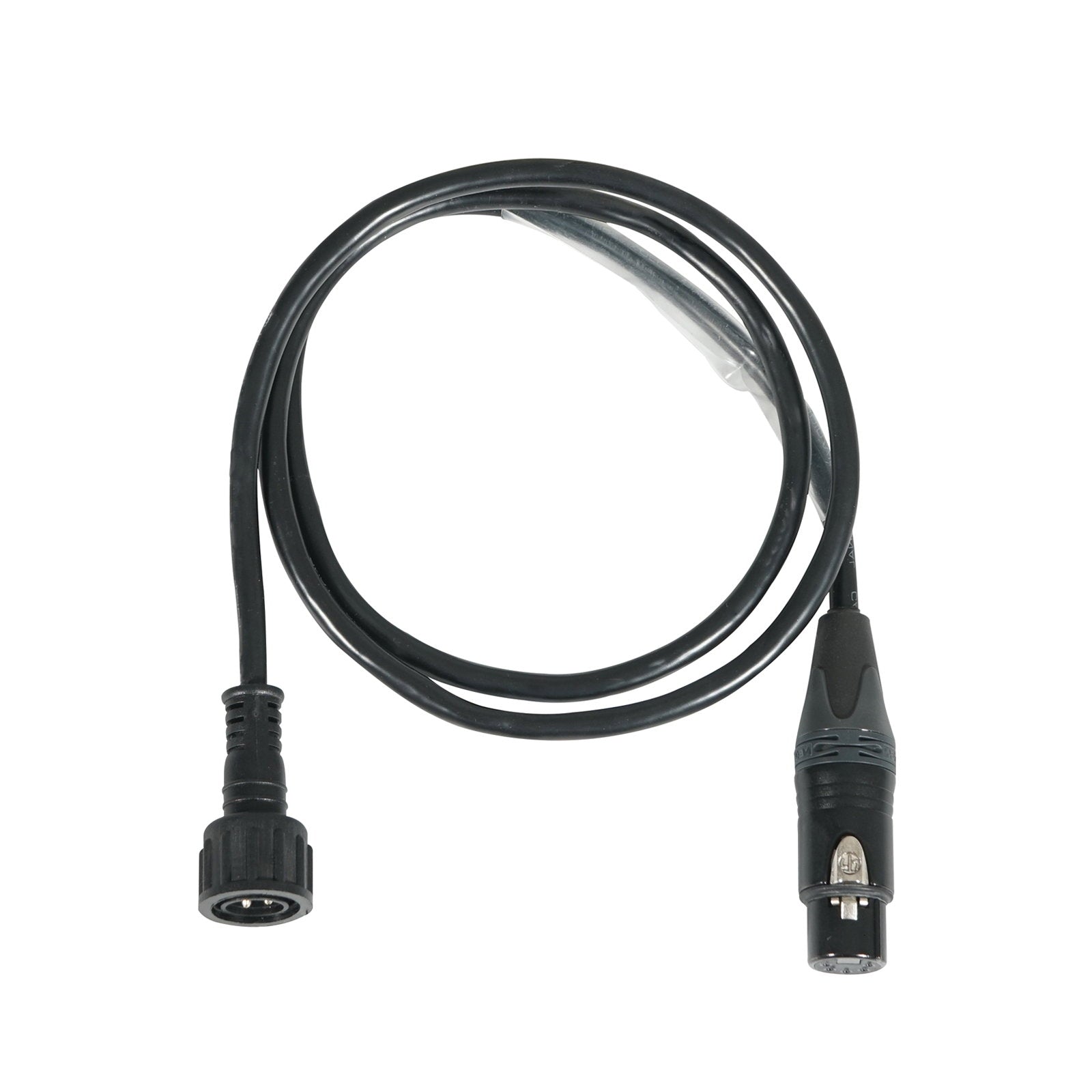 LEDJ 1m DMX Hydralock Male to Neutrik XLR 5-Pin Female Cable - Main View