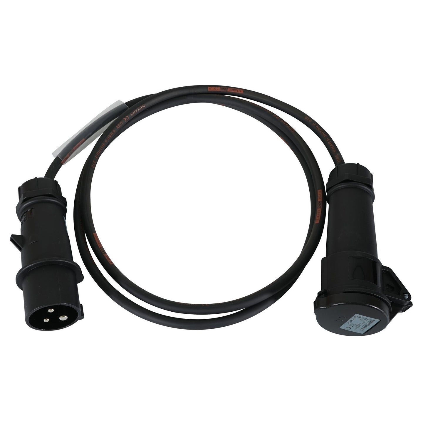 Elumen8 5m 1.5mm 16A Male – 16A Female Cable Mennekes - Main View