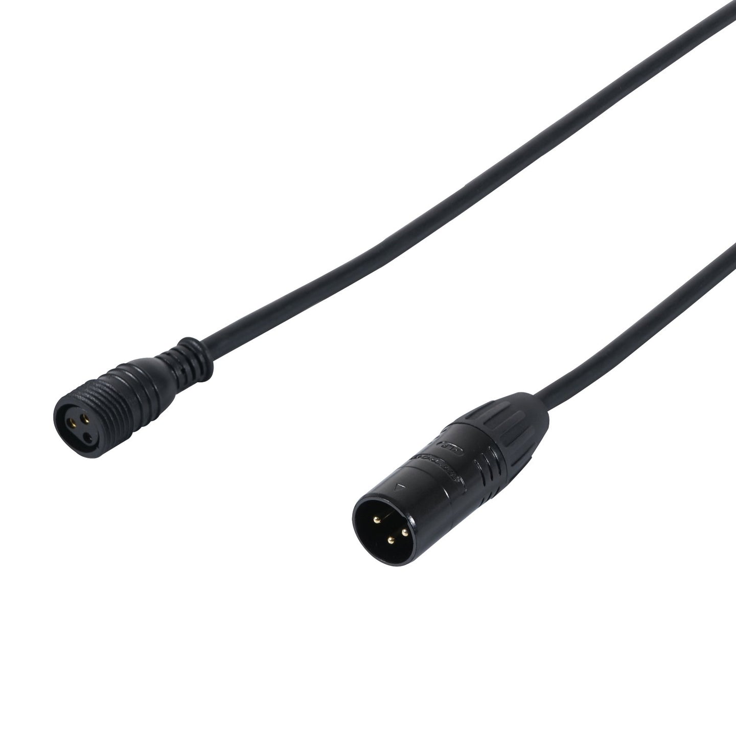 LEDJ 0.5m DMX Seetronic IP XLR 3-Pin Male - Hydralock DMX Female Cable - Main View