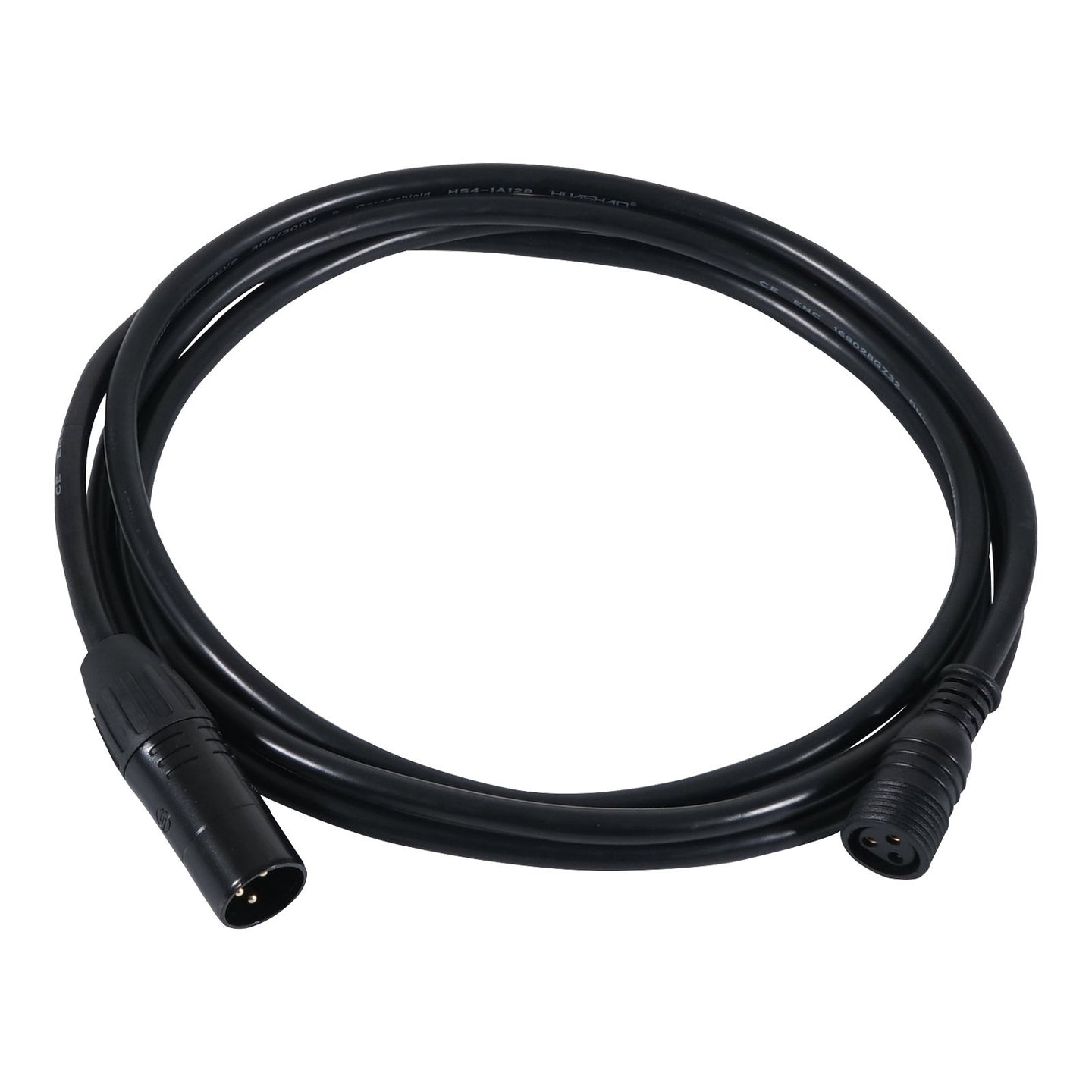 LEDJ 0.5m DMX Seetronic IP XLR 3-Pin Male - Hydralock DMX Female Cable - Alternate View 1