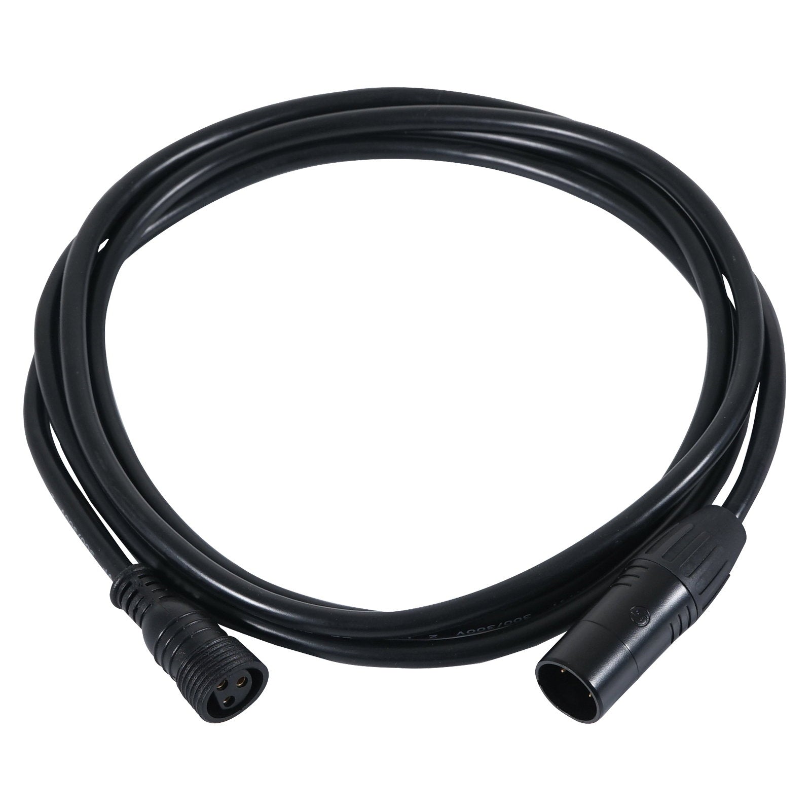 LEDJ 0.5m DMX Seetronic IP XLR 5-Pin Male - Hydralock DMX Female Cable - Alternate View 1