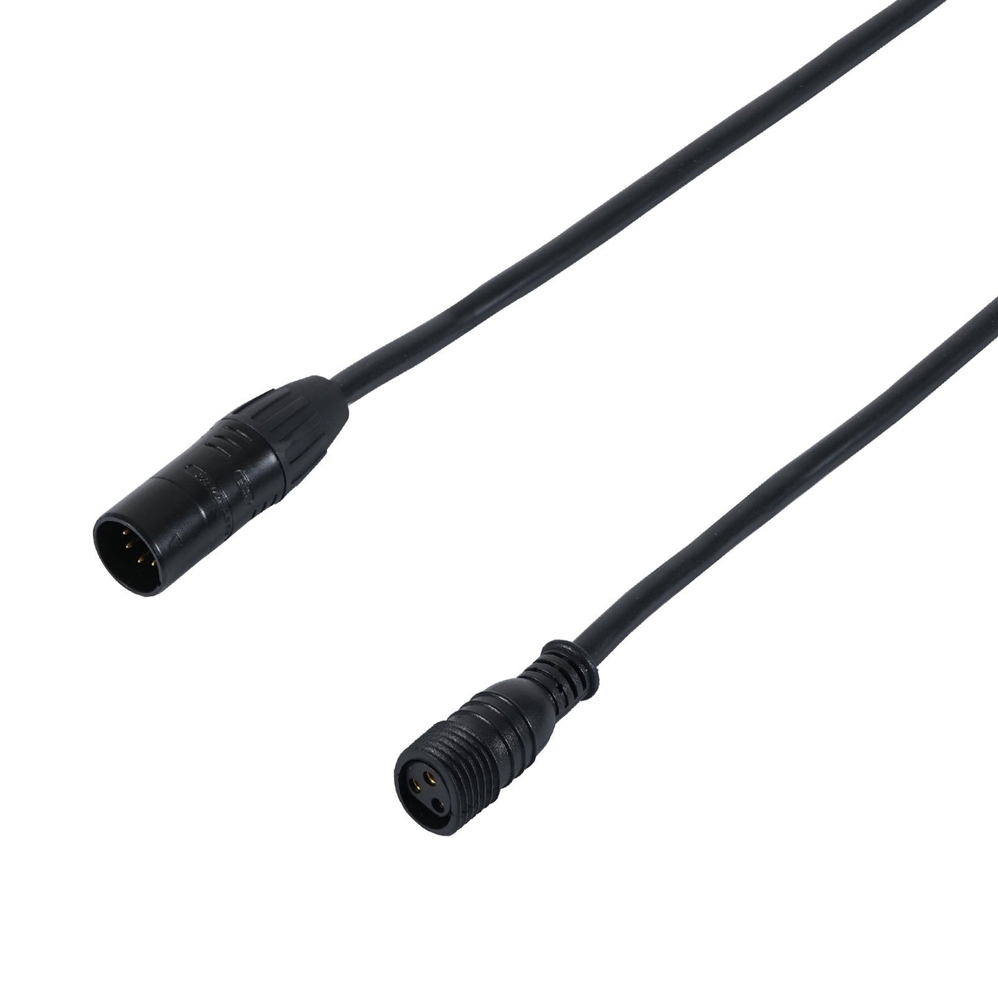 LEDJ 1m DMX Seetronic IP XLR 5-Pin Male - Hydralock DMX Female Cable - Main View