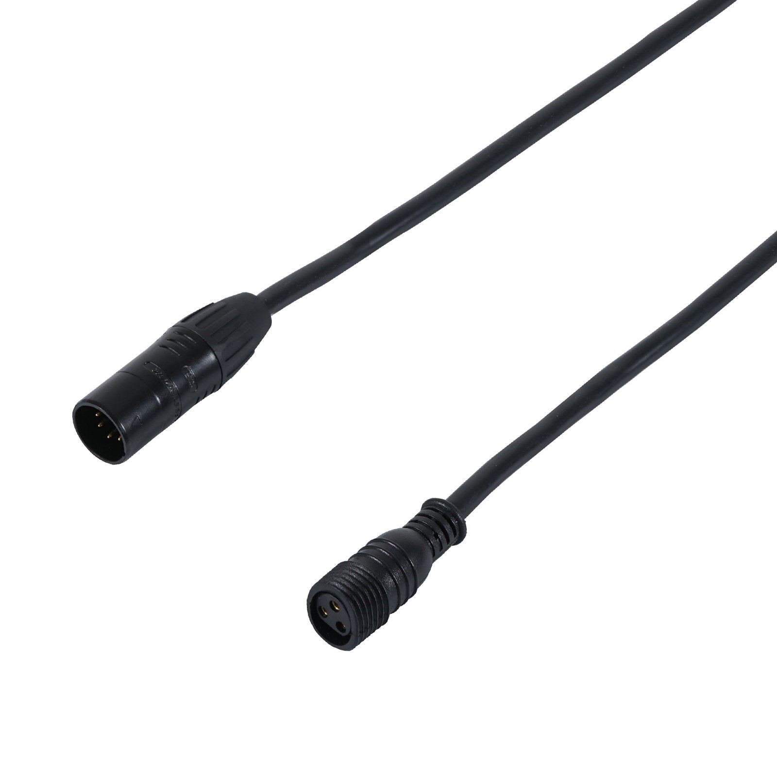 LEDJ 1m DMX Seetronic IP XLR 5-Pin Male - Hydralock DMX Female Cable - Main View