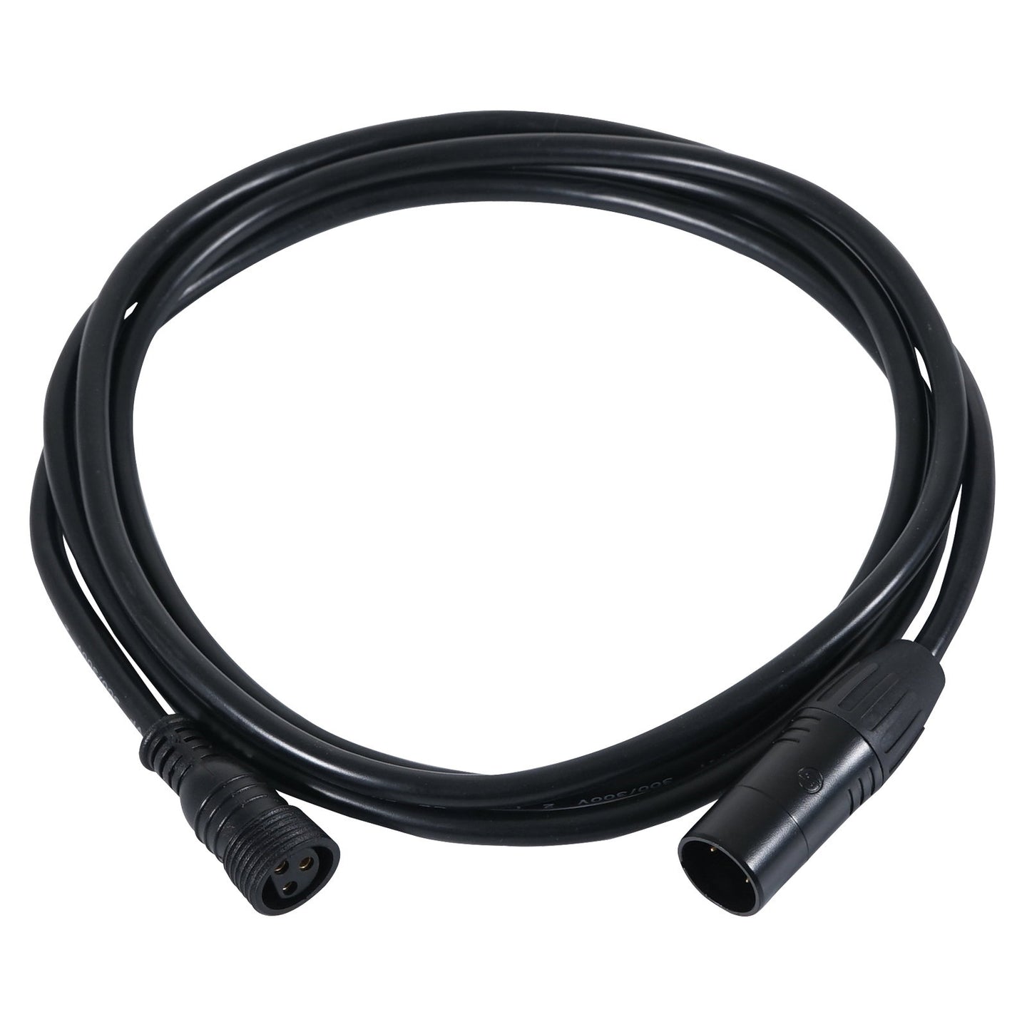 LEDJ 1m DMX Seetronic IP XLR 5-Pin Male - Hydralock DMX Female Cable - Alternate View 1