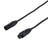 LEDJ 1m Seetronic IP 3-Pin Male XLR – 3-Pin Female XLR DMX Cable - Main View