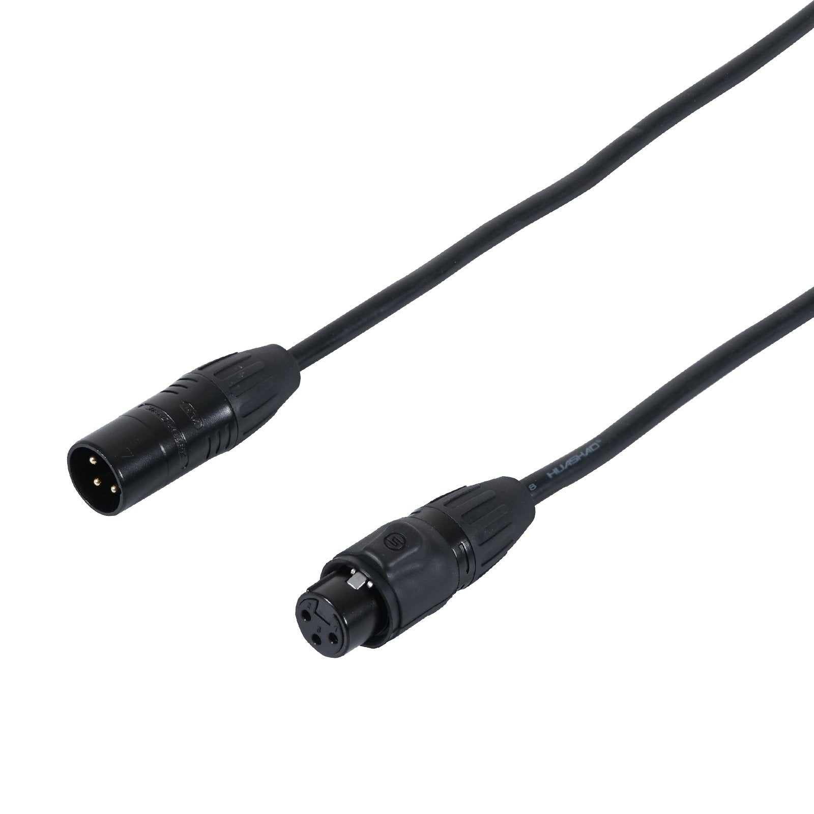 LEDJ 20m Seetronic IP 3-Pin Male XLR – 3-Pin Female XLR DMX Cable - Alternate View 1