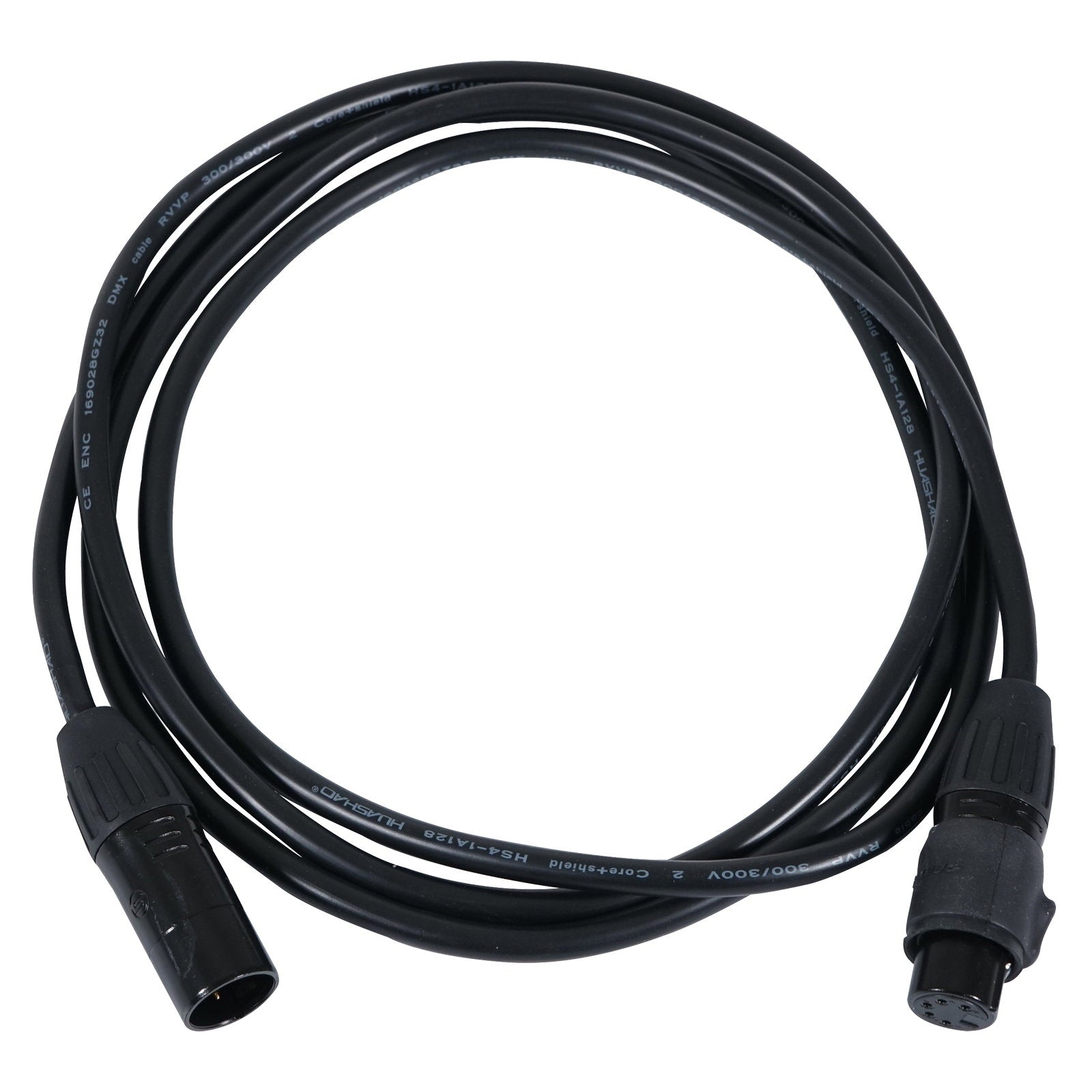 LEDJ 30m Seetronic IP 5-Pin Male XLR – 5-Pin Female XLR DMX Cable - Main View