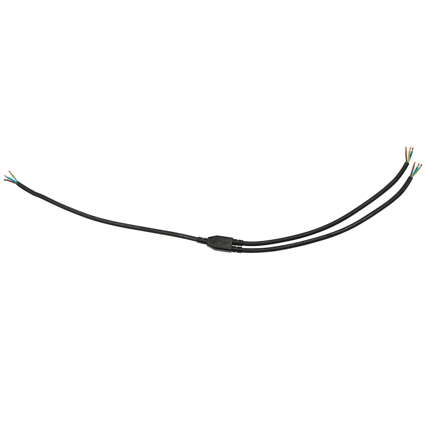 Elumen8 Moulded Y Split 2 Way 0.5m Tails – 2.5mm Bare Ends - Alternate View 1