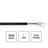 Elumen8 TOUR Screened 1 Pair DMX Cable DMX1PRB 100m Drum Black - Main View
