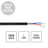 Elumen8 TOUR Screened 1 Pair DMX Cable DMX1PRB Cut Length Black - Back Panel and Connections