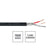 Elumen8 TOUR Screened 2 Core Microphone Cable MIC1PRB 100m Drum Black - Back Panel and Connections