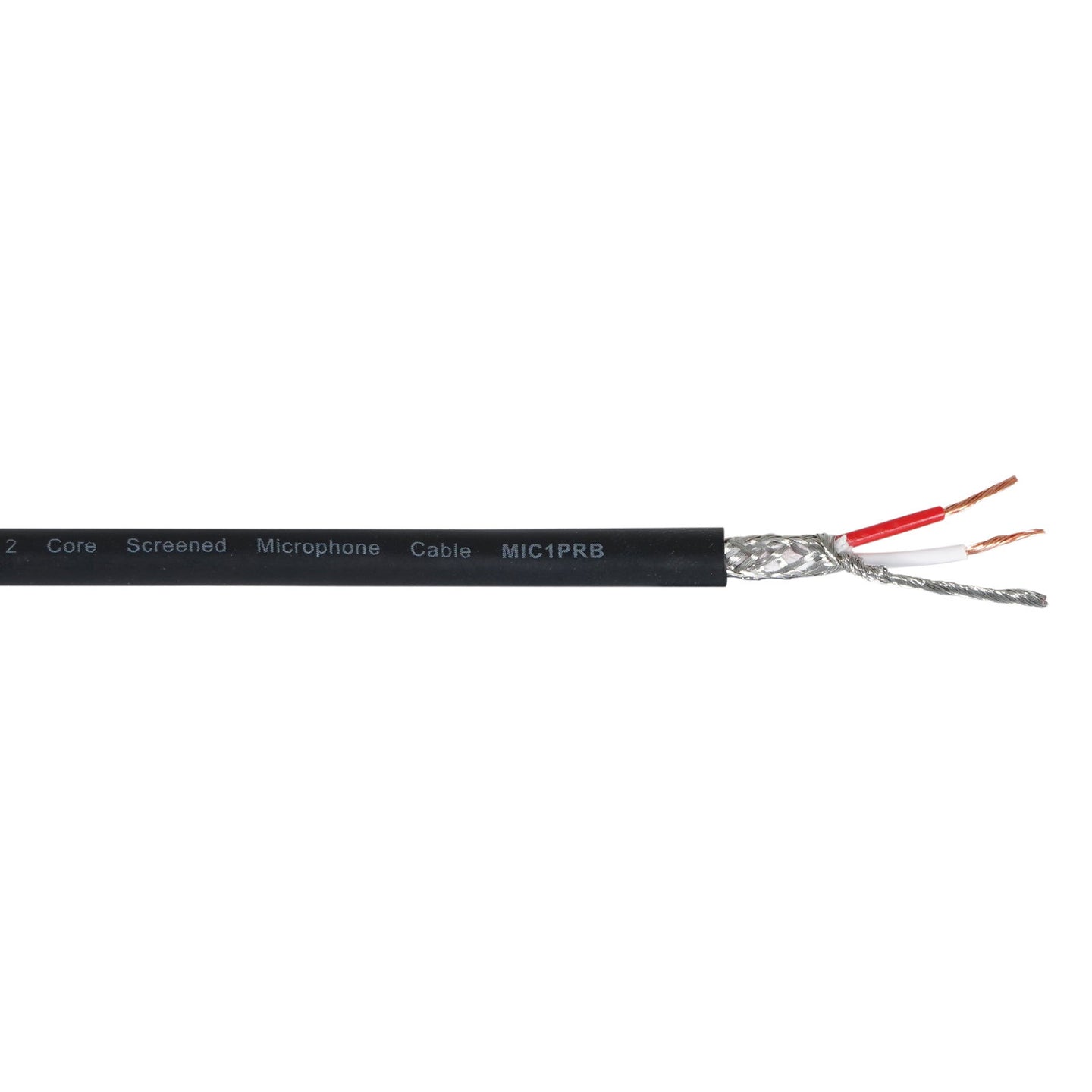 Elumen8 TOUR Screened 2 Core Microphone Cable MIC1PRB 500m Drum Black - Alternate View 1