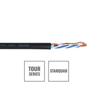 Elumen8 TOUR Starquad 4 Core Microphone Cable SQ1PRB 100m Drum Black - Alternate View 1