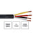 Elumen8 TOUR 4 Core 4 x 2.5mm2 Speaker Cable SP4X2.5B 100m Drum Black - Back Panel and Connections