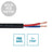 Elumen8 PRO 2 Core 2 x 2.5mm Speaker Cable SP2X2.5B Cut Length Black - Main View