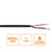 Elumen8 INSTALL LSZH 2 Core 2 x 1.5mm2 Speaker Cable SP2X1.5B 100m Drum Black - Alternate View 1