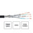 Elumen8 TOUR S/FTP Data Cable CAT6A 100m Drum Black - Alternate View 1