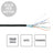 Elumen8 TOUR CAT5E Stranded Core Data Cable CAT5ESTR Cut Length - Alternate View 1
